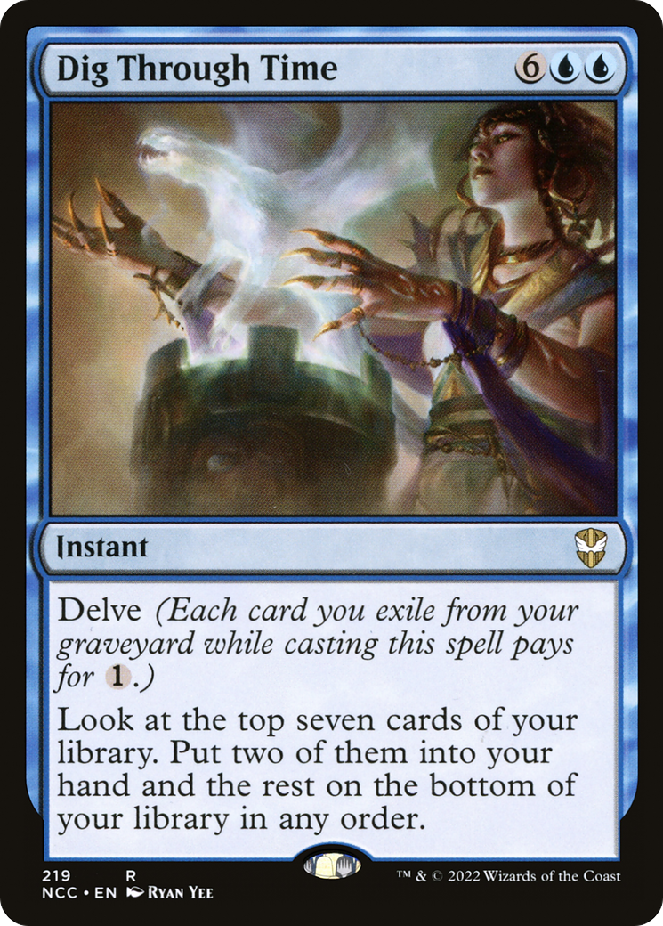 Dig Through Time (NCC-219)  - New Capenna Commander