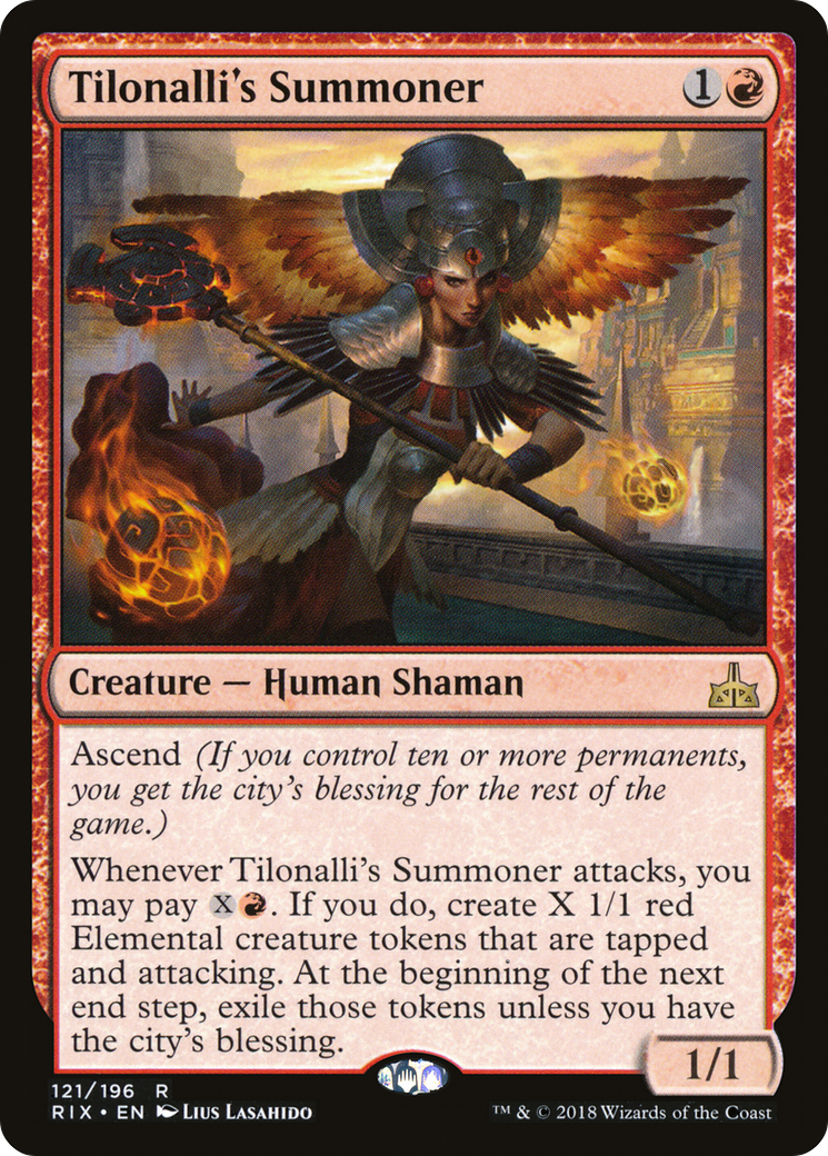Tilonalli's Summoner (RIX-121)  Foil - Rivals of Ixalan