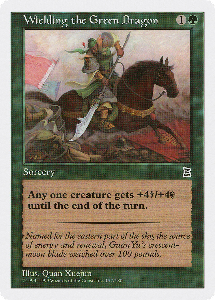 Wielding the Green Dragon (PTK-157)  - Portal Three Kingdoms