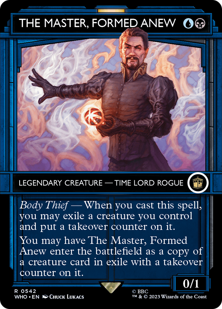The Master, Formed Anew (Showcase) (WHO-542)  - Doctor Who: (Showcase) (Borderless)