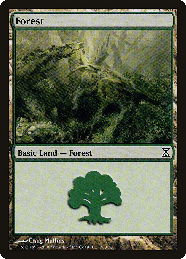 Forest (300) (TSP-300)  Foil - Time Spiral