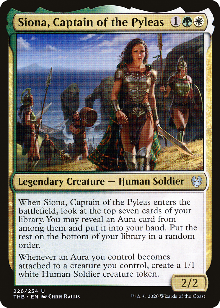 Siona, Captain of the Pyleas (THB-226)  - Theros Beyond Death