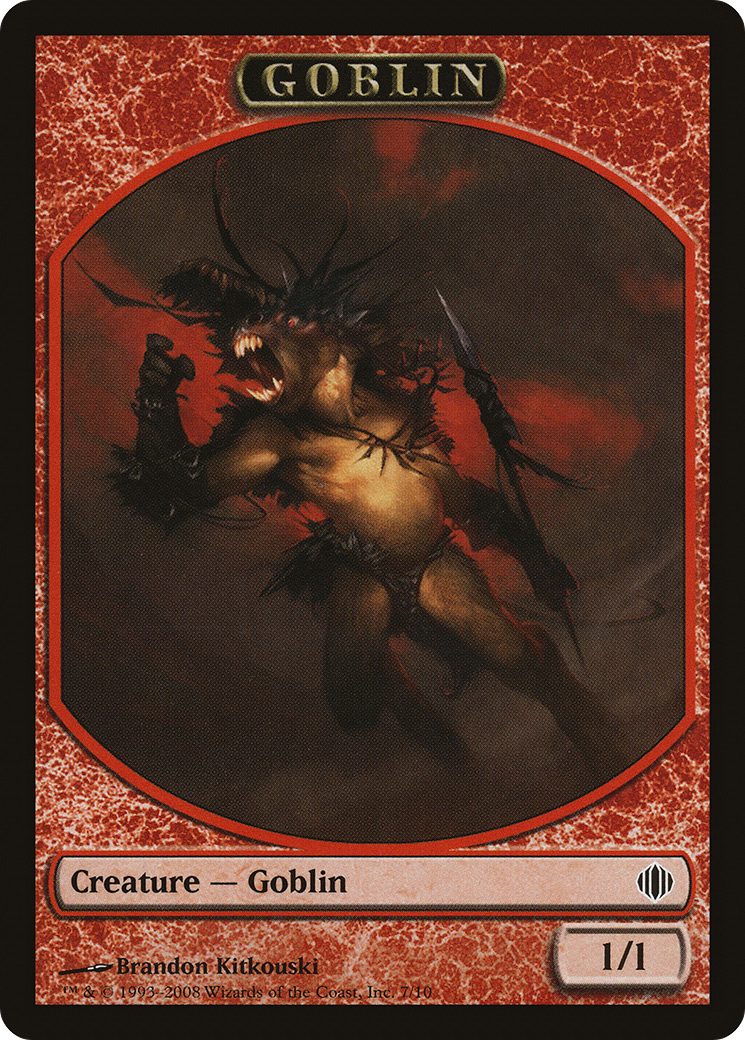 Goblin Token (ALA-007)  - Shards of Alara Tokens