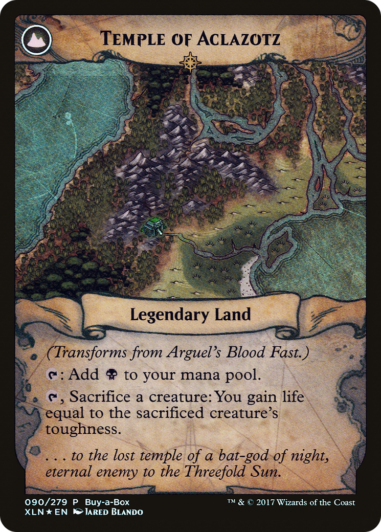 Arguel's Blood Fast (BABP-090)  Foil - XLN Treasure Chest: (compasslanddfc)
