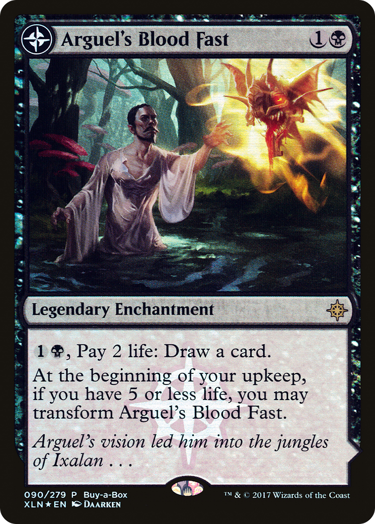 Arguel's Blood Fast (BABP-090)  Foil - XLN Treasure Chest: (compasslanddfc)