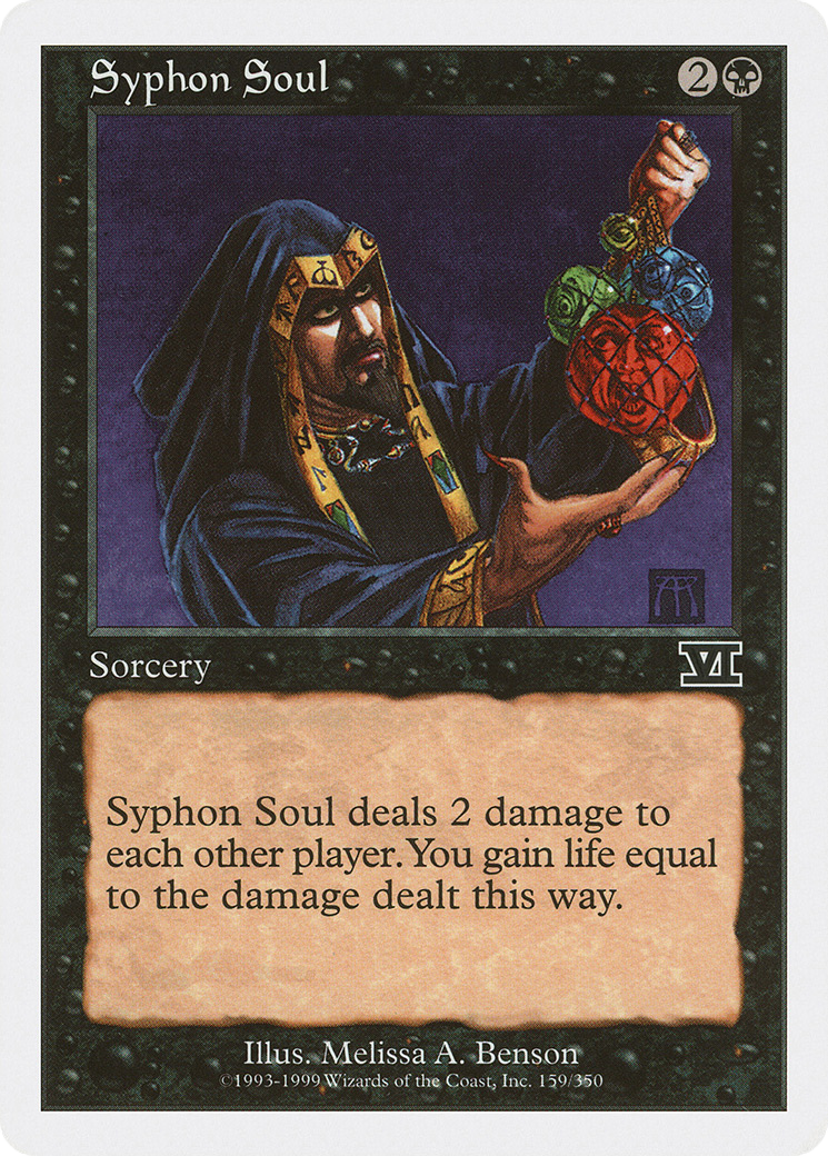 Syphon Soul (6ED-159)  - Classic Sixth Edition
