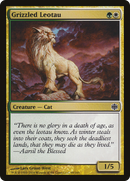 Grizzled Leotau (ARB-069)  Foil - Alara Reborn