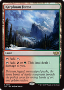Karplusan Forest (TDC-374) - Commander: Tarkir: Dragonstorm