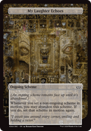 My Laughter Echoes (Full Art) (A:DSC-344)  - Duskmourn: House of Horror Commander