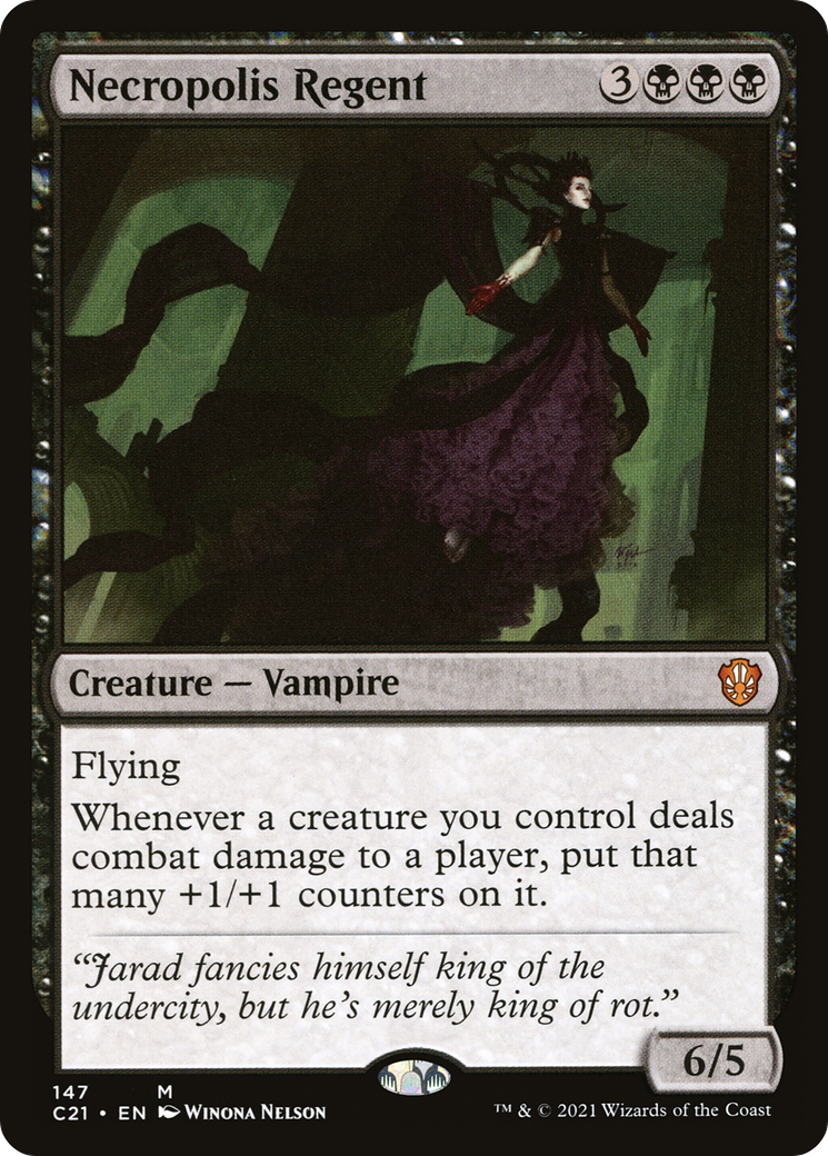 Necropolis Regent (C21-147)  - Commander 2021