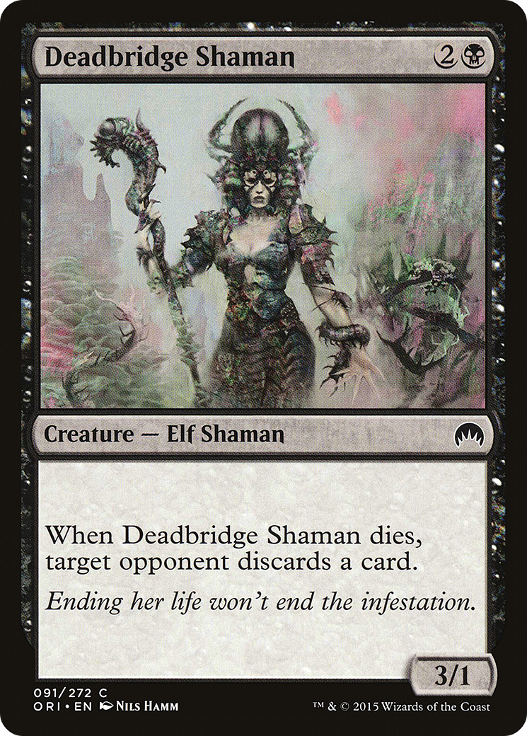 Deadbridge Shaman (ORI-091)  Foil - Magic Origins
