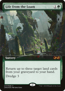 Life from the Loam (UMA:BT-U17)  Foil - Ultimate Box Topper: (Extended Art)