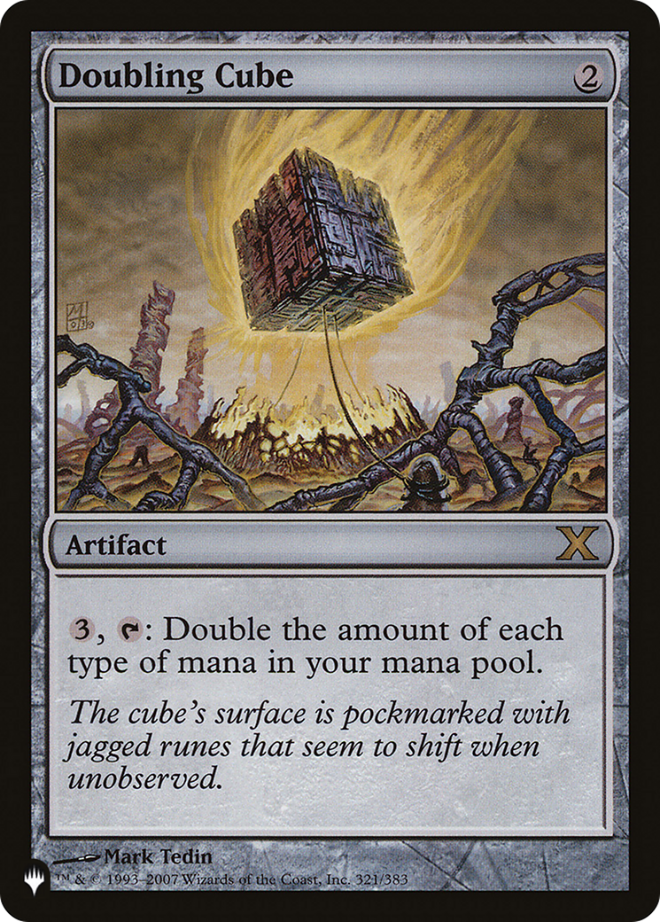 Doubling Cube (LIST-321/383)  - The List
