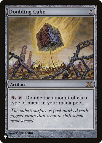 Doubling Cube (LIST-321/383)  - The List
