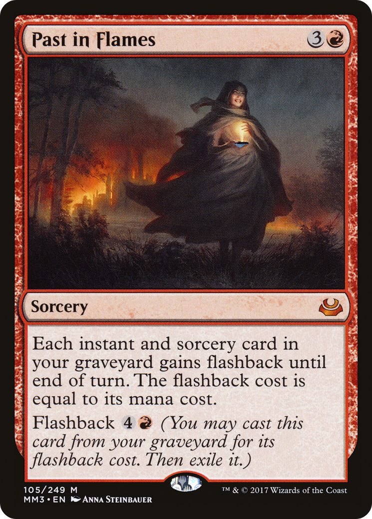 Past in Flames (MM3-105)  Foil - Modern Masters 2017