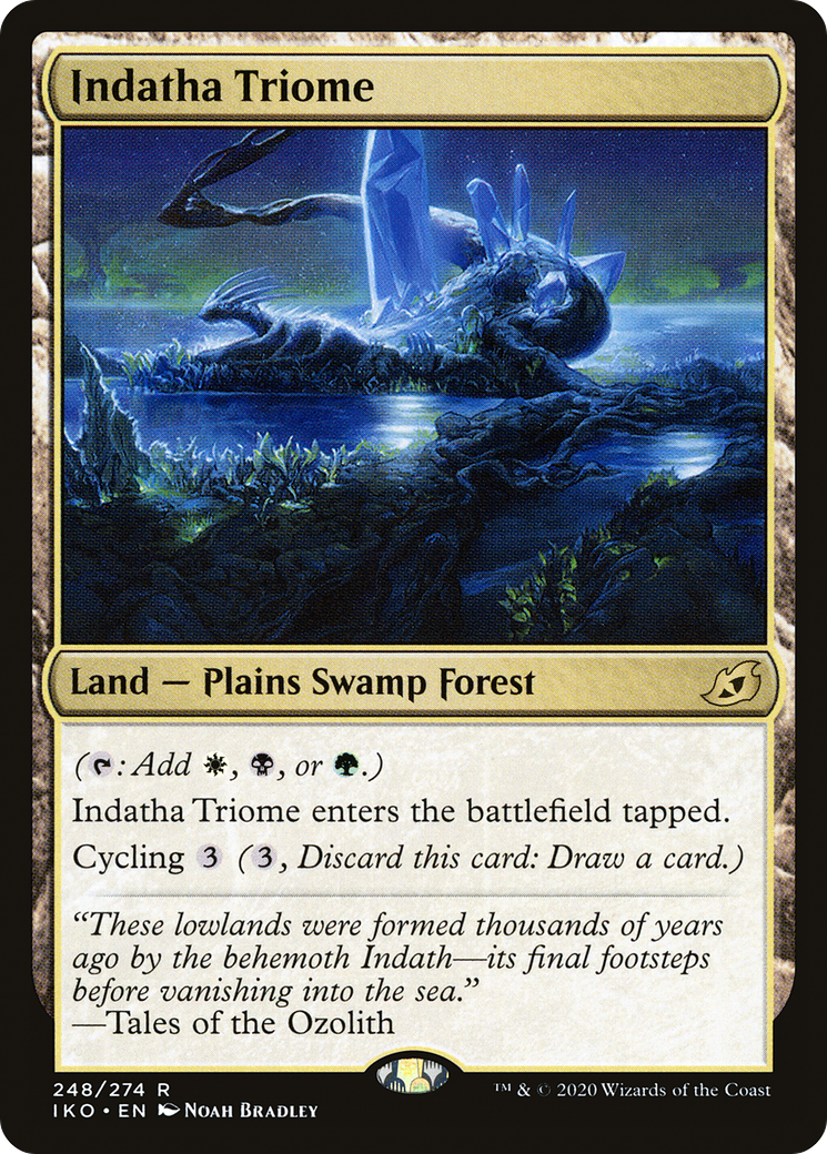Indatha Triome (IKO-248)  Foil - Ikoria: Lair of Behemoths