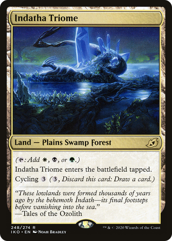 Indatha Triome (IKO-248)  Foil - Ikoria: Lair of Behemoths