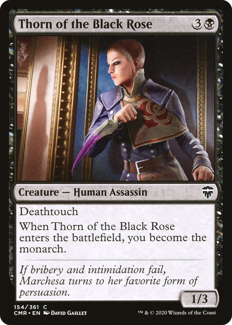 Thorn of the Black Rose (CMR-154)  - Commander Legends