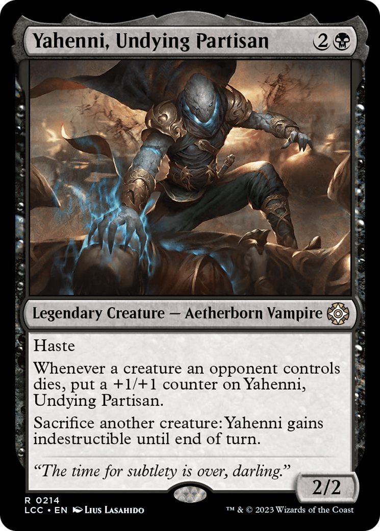 Yahenni, Undying Partisan (LCC-214)  - The Lost Caverns of Ixalan Commander