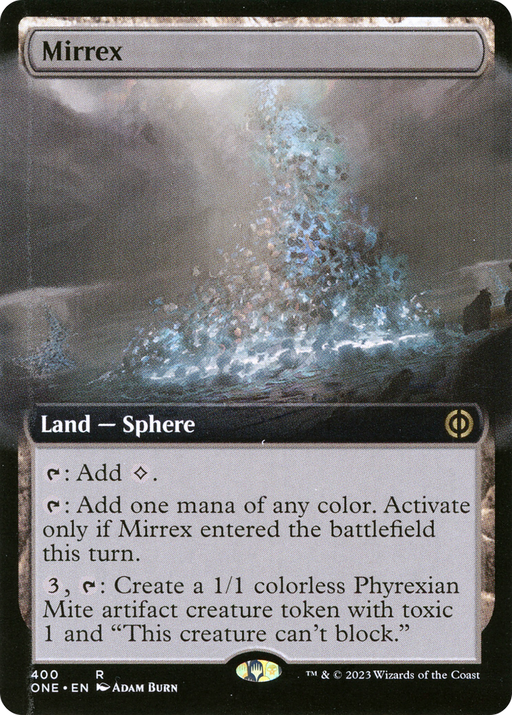 Mirrex (Extended Art) (ONE-400)  Foil - Phyrexia: All Will Be One: (Extended Art)