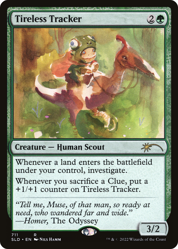 Tireless Tracker (711) (SLD-711)  - Secret Lair Drop