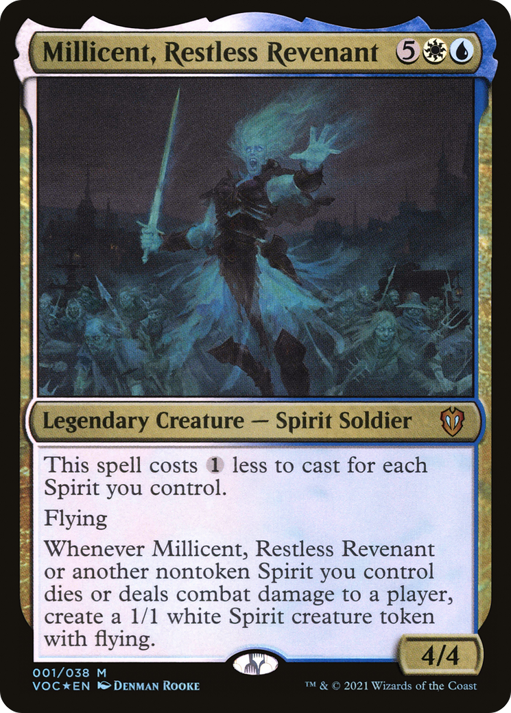 Millicent, Restless Revenant (VOC-001)  - Crimson Vow Commander