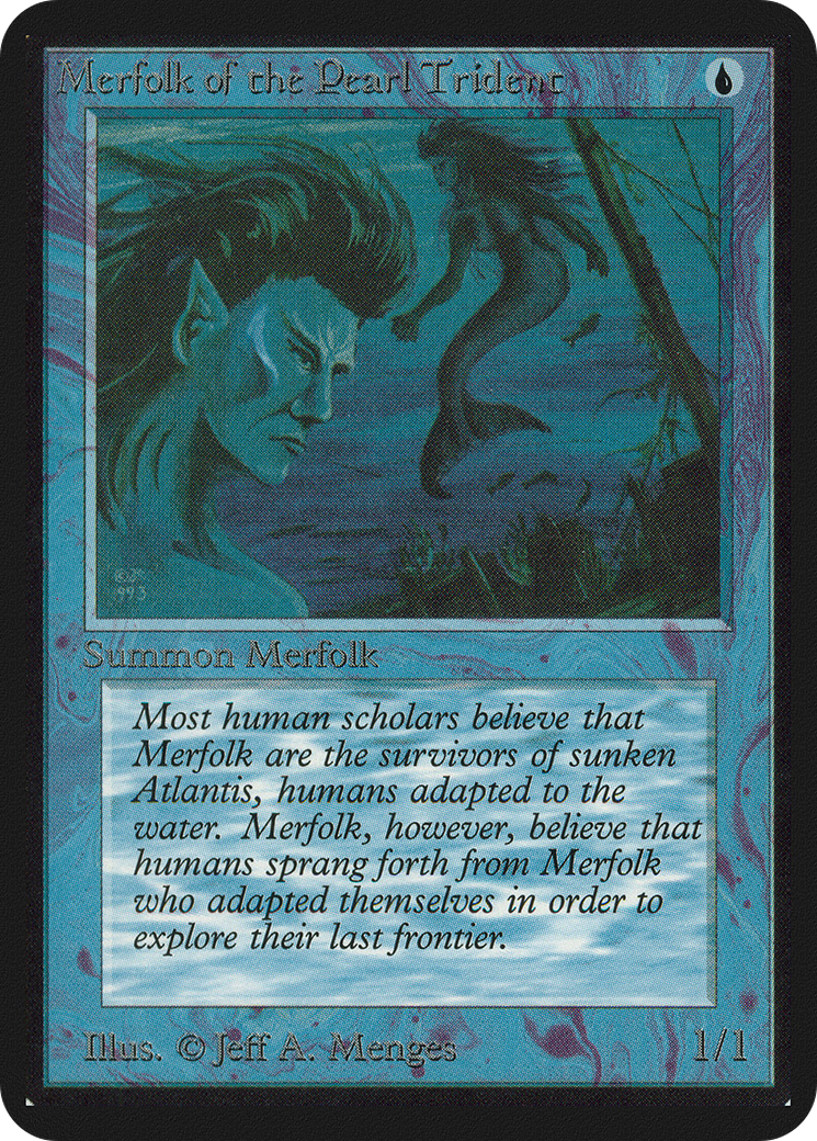 Merfolk of the Pearl Trident (LEA-)  - Limited Edition Alpha