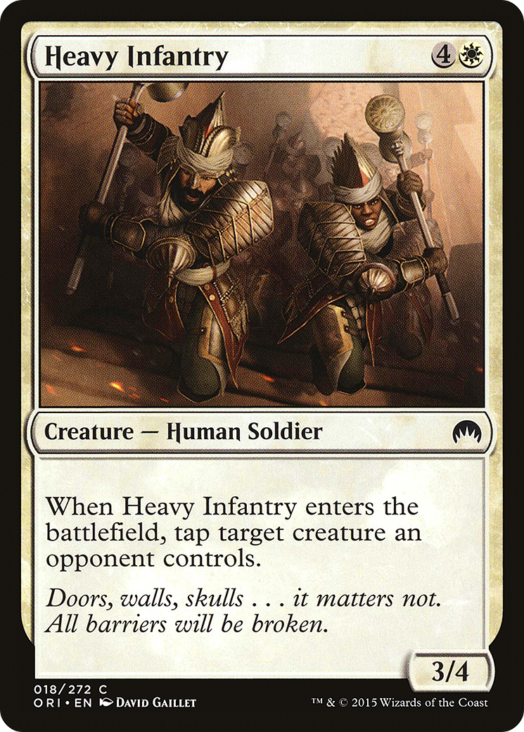 Heavy Infantry (ORI-018)  - Magic Origins