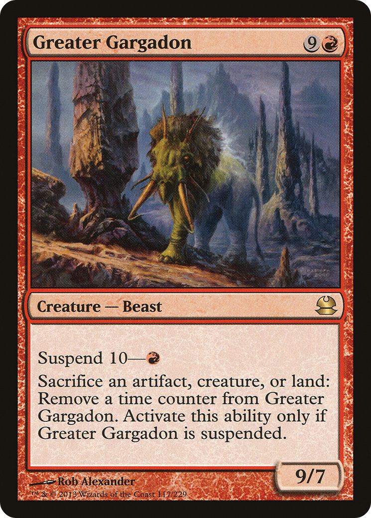 Greater Gargadon (MMA-117)  Foil - Modern Masters