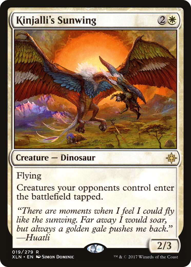 Kinjalli's Sunwing (XLN-019)  - Ixalan