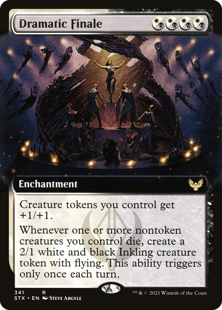 Dramatic Finale (Extended Art) (STX-341)  - Strixhaven: School of Mages: (Extended Art)