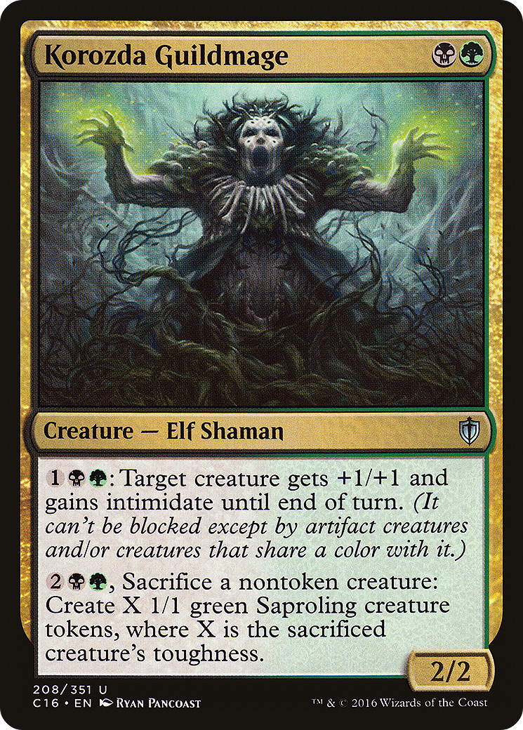 Korozda Guildmage (C16-208)  - Commander 2016