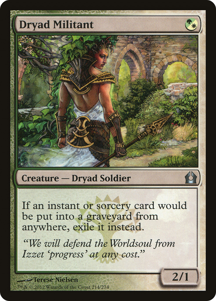 Dryad Militant (RTR-214)  - Return to Ravnica