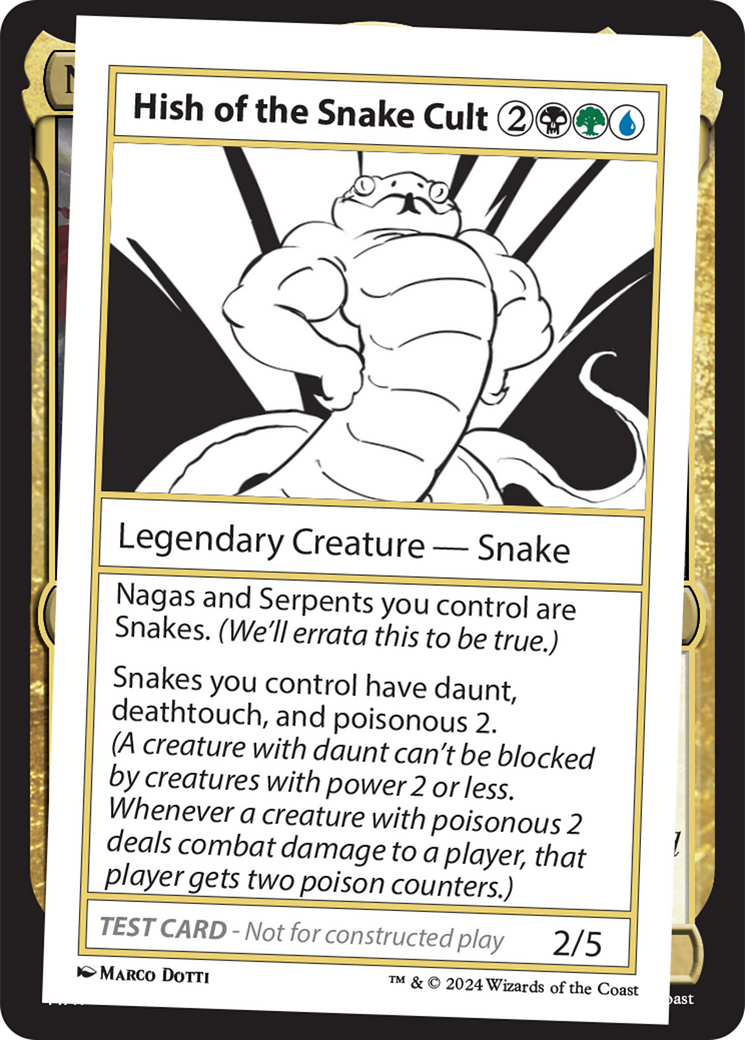 Hish of the Snake Cult (MB2PC-)  - Mystery Booster 2