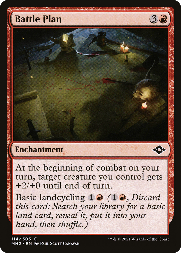 Battle Plan (MH2-114)  Foil - Modern Horizons 2