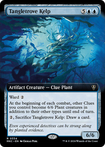 Tangletrove Kelp (Extended Art) (MKC-334)  - Murders at Karlov Manor Commander: (Extended Art)