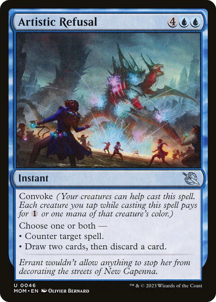 Artistic Refusal (MOM-046)  Foil - March of the Machine