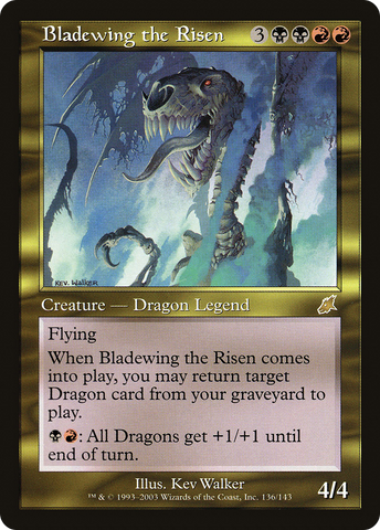 Bladewing the Risen (SCG-136)  Foil - Scourge