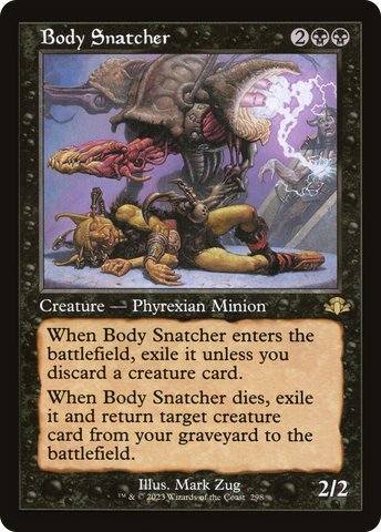 Body Snatcher (Retro Frame) (DMR-298)  Foil - Dominaria Remastered