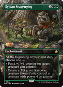 Sylvan Scavenging (Borderless) (FDN-342)  - Foundations: (enchantment)