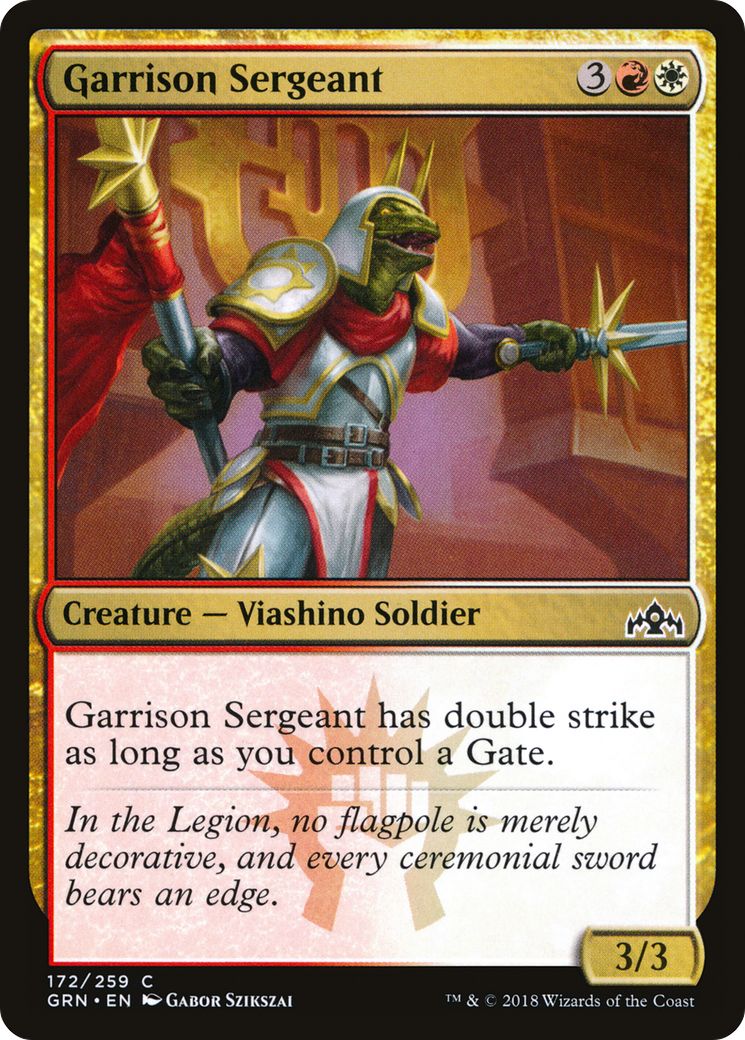 Garrison Sergeant (GRN-172)  - Guilds of Ravnica