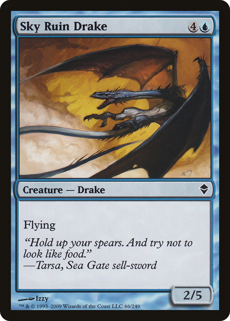 Sky Ruin Drake (ZEN-066)  - Zendikar