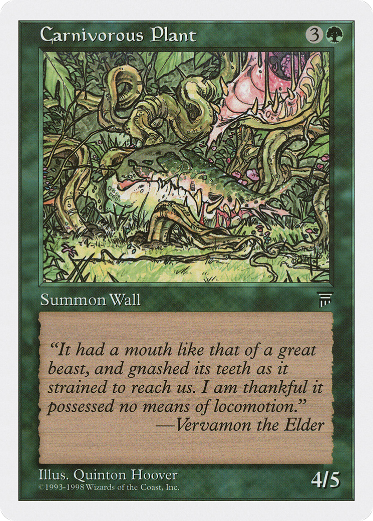 Carnivorous Plant (ATH-065)  - Anthologies
