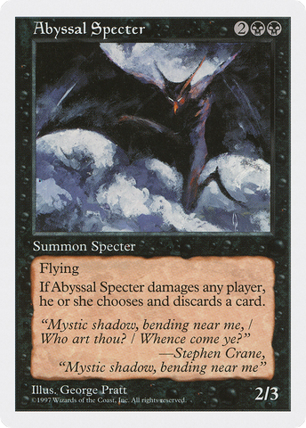Abyssal Specter (5ED-)  - Fifth Edition