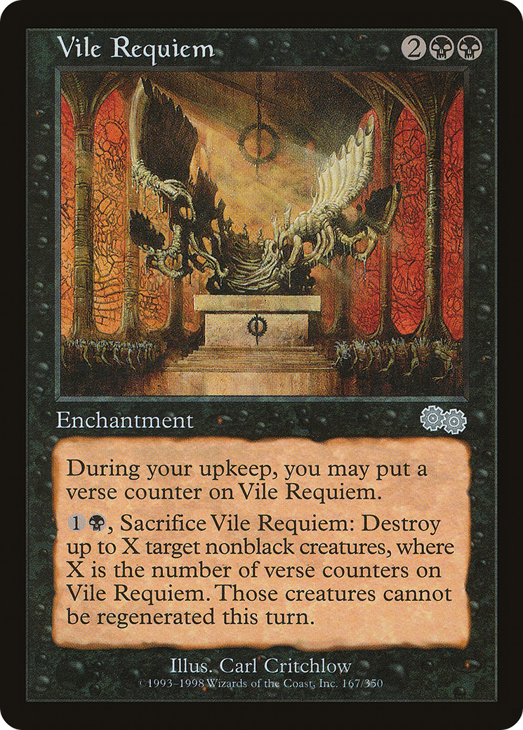 Vile Requiem (USG-167)  - Urza's Saga