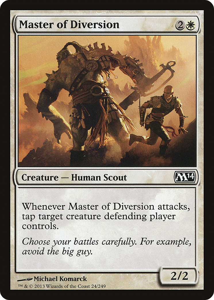 Master of Diversion (M14-024)  Foil - Magic 2014