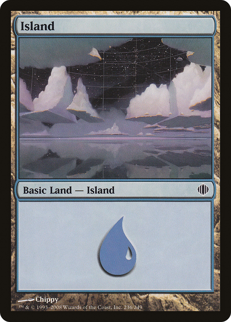 Island (236) (ALA-236)  Foil - Shards of Alara