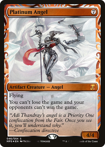 Platinum Angel (MPS-046)  Foil - Kaladesh Inventions