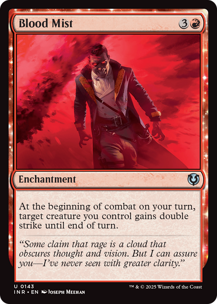Blood Mist (INR-143) - Innistrad Remastered: (enchantment) Foil