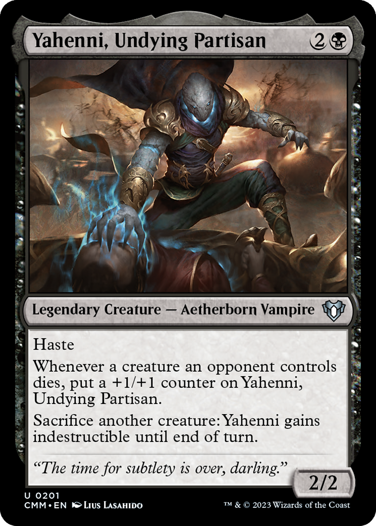 Yahenni, Undying Partisan (CMM-201)  - Commander Masters